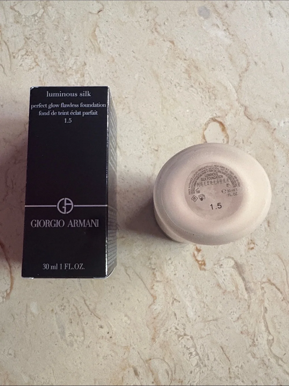 Giorgio Armani Luminous Silk Foundation shade 1.5
